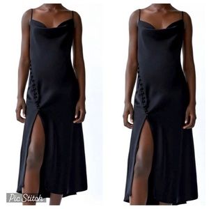 ZARA | Satin Lingerie Style Dress